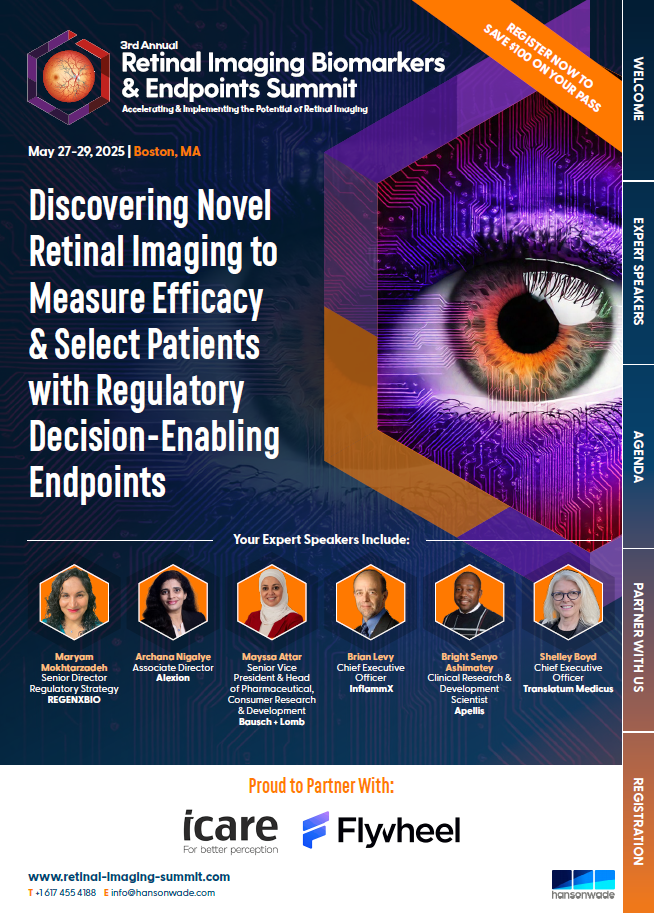 3rd Retinal Imaging Biomarkers & Endpoints Summit, ophthalmology conference 3rd Retinal Imaging Biomarkers & Endpoints Summit, ophthalmology conference